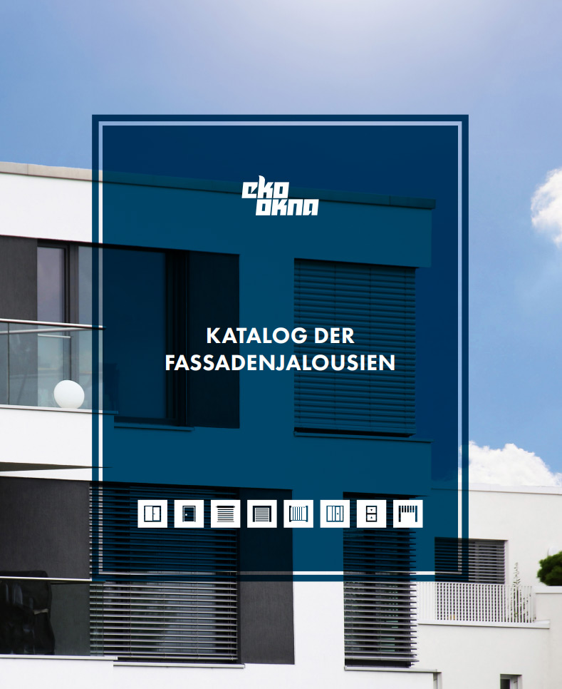 Katalog der Fassadenjalousien
