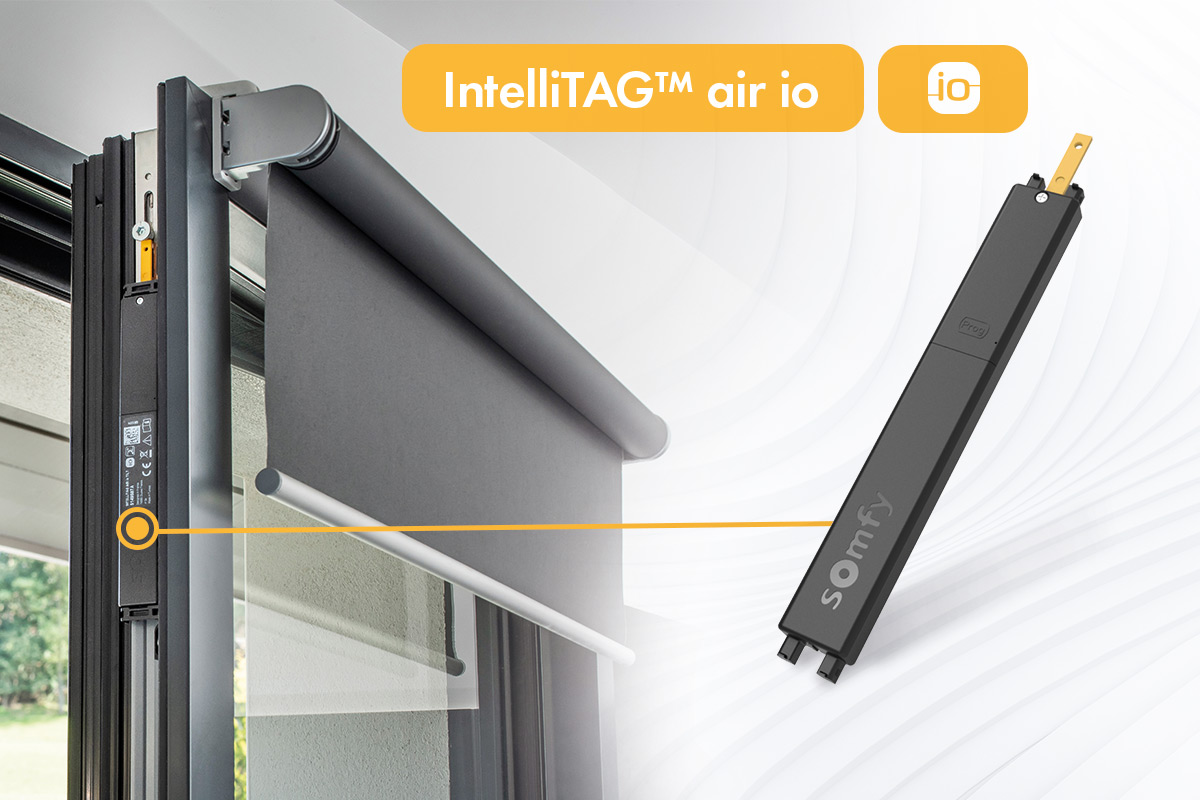 IntelliTAG™ air io: revolutionärer Sensor zur Einbruchsdetektion und Fensterpositionsanzeige
