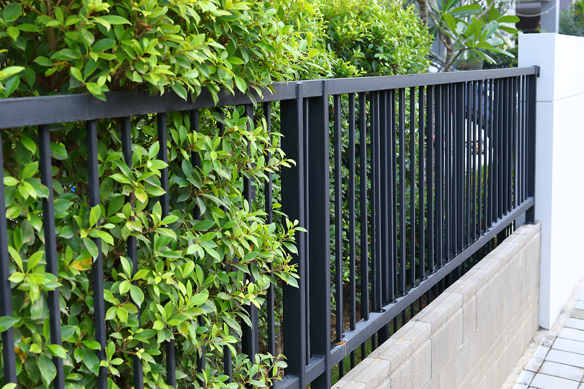A minimalist fence for classic and manor houses?