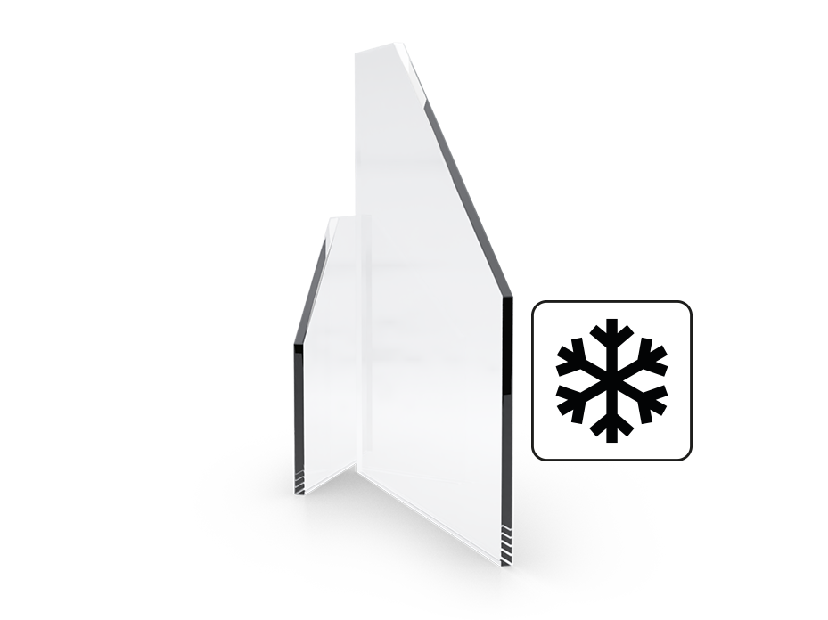 Wärmeschutzglas (emissionsarm)