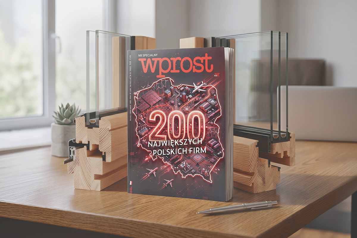 Eko-Okna S.A. ist Branchenführer und die 41. Kraft der polnischen Wirtschaft im Wprost-Ranking